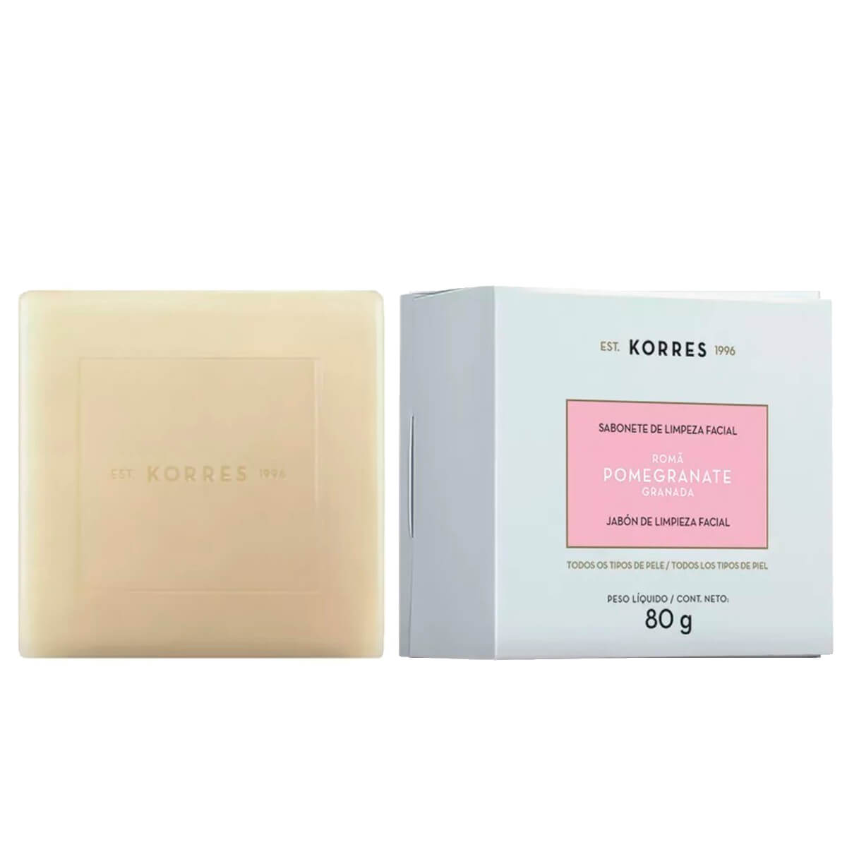 Sabonete de Limpeza Facial Pomegranate