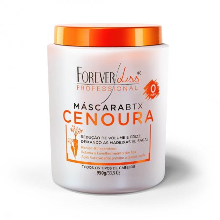 Btx De Cenoura Sem Formol 950G Forever Liss