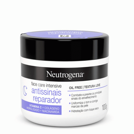 Neutrogena Face Care Intensive Antissinais Reparador 100g
