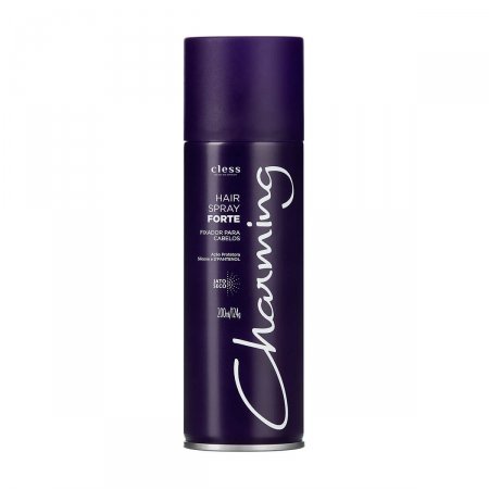 Spray Fixador Charming Jato Seco Fixação Forte com 200ml