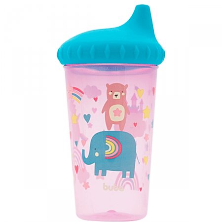 Copo Antivazamento Baby Unicórnio 300ml (12m+) - Buba