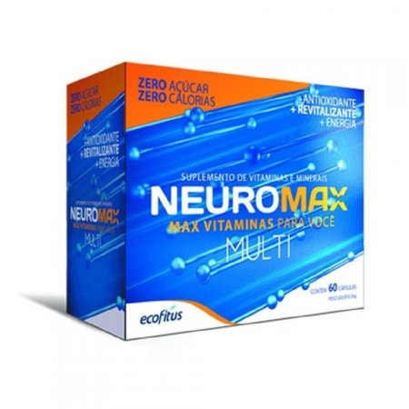Neuromax Multi Max  Ecofitus Vitaminas 60 Cáps