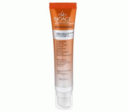 Anti Idade Bioage Bio Excellence C Creme Área dos Olhos com Vitamina C 15g