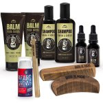Produtos de Barba Shampoo Balm Óleo + Tônico e Pentes