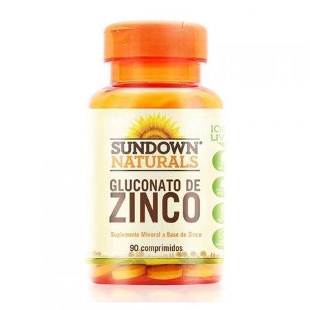 Gluconato de Zinco (90 cápsula) - Sundown