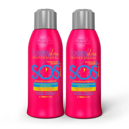 Kit 2 Sos Antiemborrachamento 300Ml Forever Liss