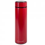 Garrafa Térmica de Inox com Infusor 450ml - Vermelho