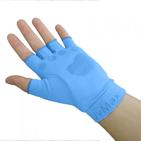 Luva  cano curto de proteção solar Ballyhoo, Azul Novo P