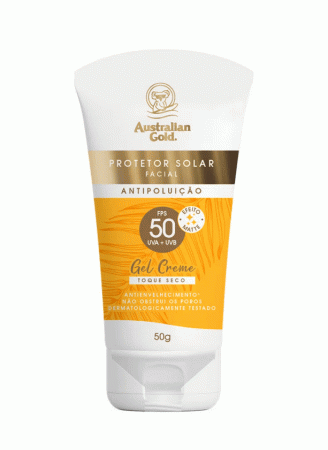 Protetor Solar Facial Australian Gold FPS 50 50g