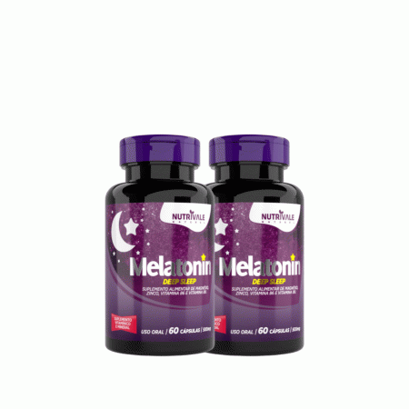 Melatonin 2 Unidades 500mg Natural C/60 Capsulas - Linduras