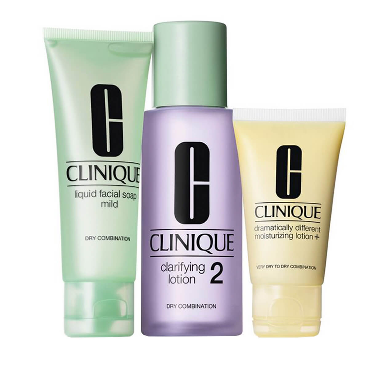 Kit de Introdução Clinique 3-Step Introduction Pele 2
