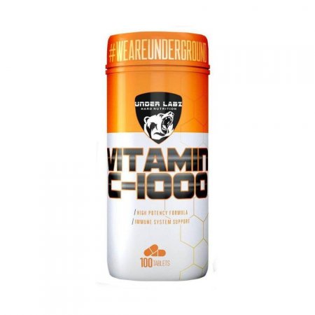 Vitamina C 1000mg 100 Cápsulas Under Labz