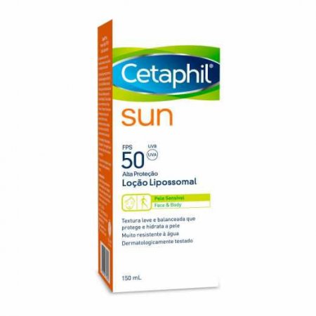 CETAPHIL SUN LOÇÃO LIPOSSOMAL FPS50 150ml - Galderma