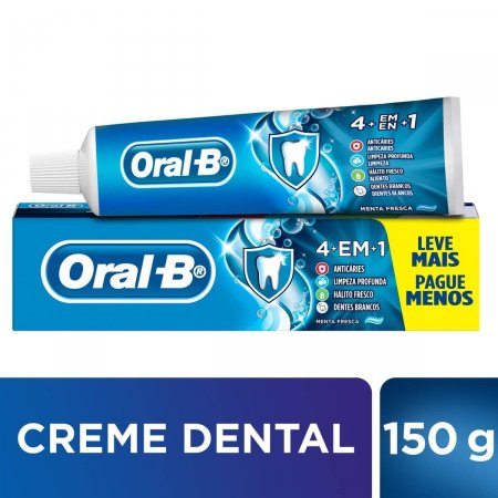 Pasta de Dente Oral-B 3 em 1 com 150g