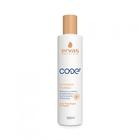 Shampoo Code 8 Ervas Naturais 300 Ml