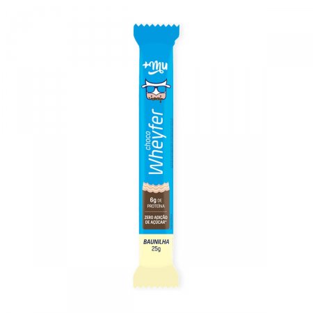 Chocowheyfer Mais Mu Sabor Baunilha com 1 unidade de 25g