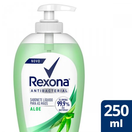 Sabonete Líquido para Mãos Rexona Antibacterial Aloe com 250ml