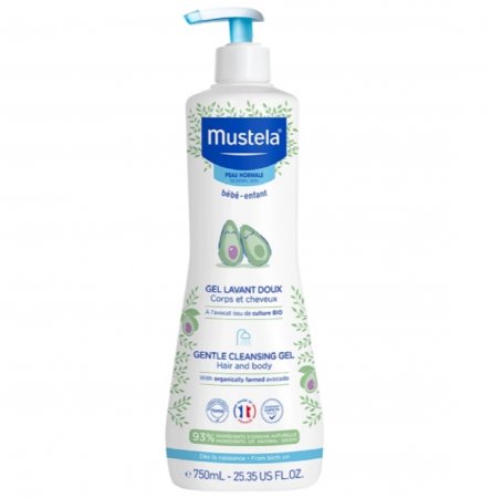 Gel de Banho Mustela Gel Lavante 750ml