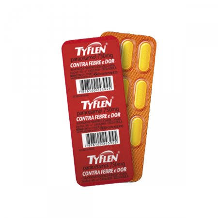Tyflen 750mg com 10 Comprimidos
