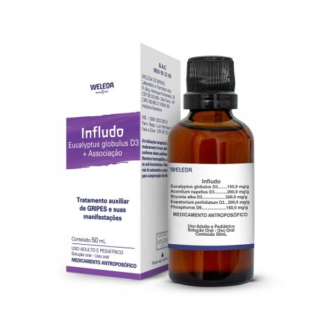 Infludo Weleda Solução Oral com 50ml