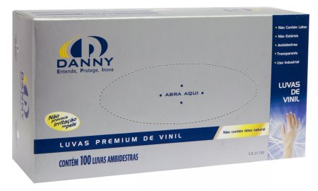 Luvas de Silicone com Amido Tamanho P