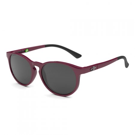 Óculos de sol mormaii infantil ollie sun bordo brilho