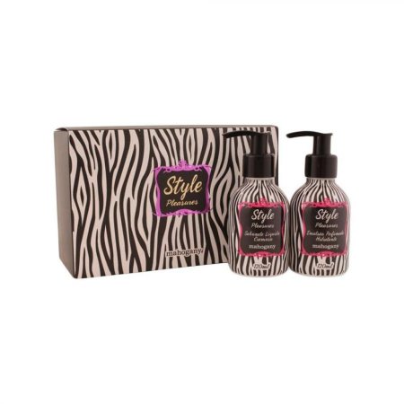 Kit Style Pleasures Com Sabonete Líquido 120ml + Hidratante 120ml Mahogany