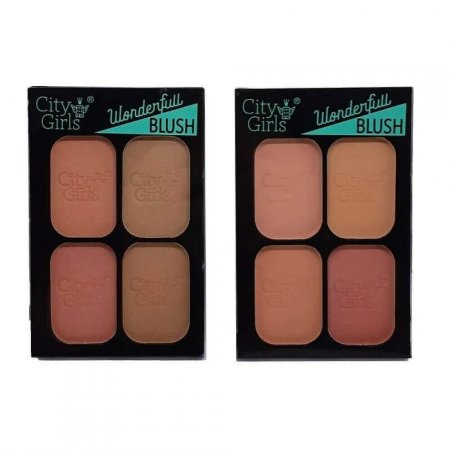 Paleta De Blush 104 City Girls