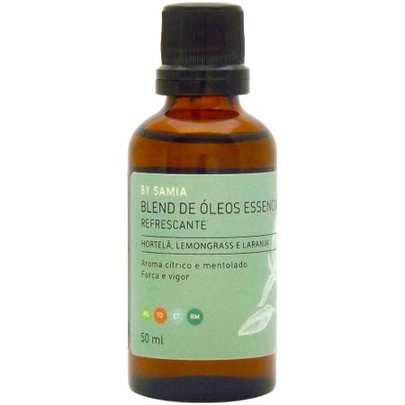 Blend de Óleos Essenciais Refrescante 50ml By Samia