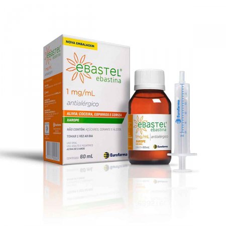 Ebastel 1mg/ml Xarope com 60ml