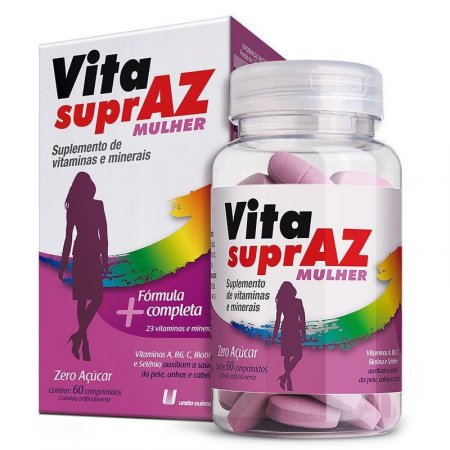 Vita SuprAZ Mulher 60Cpr Rev UNIAO QUIMICA