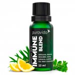 Immune Blend Orégano, Tea Tree e Cravo 15ml, Puravida