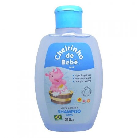 Shampoo Cheirinho De Bebê Blue 210Ml