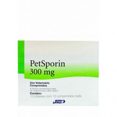 Petsporin Caixa 300mg - 12 Comprimidos