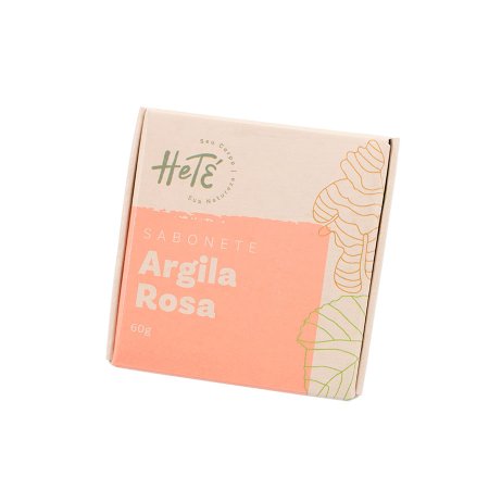 Sabonete Facial de Argila Rosa 60g