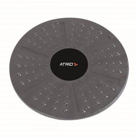 Disco de Equilíbrio Fitness Needs Cinza/Preto ES224 Antiderrapante
