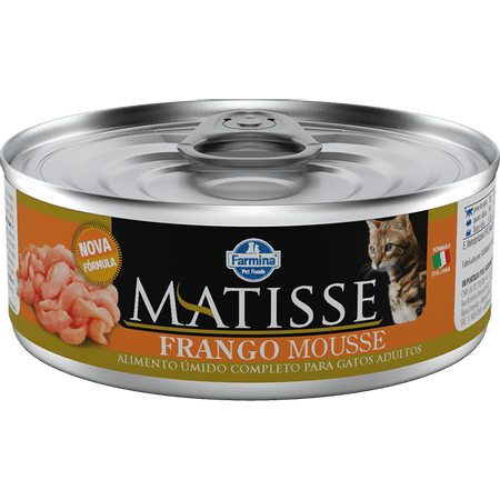Ração Úmida Farmina Matisse Frango Mousse para Gatos Adultos - 85g