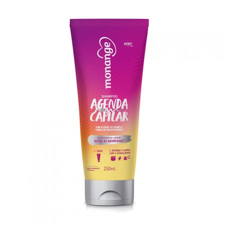 Shampoo Monange Agenda Capilar 250ml