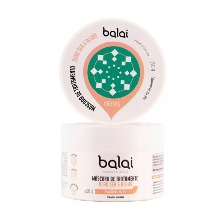 Máscara de Tratamento Capilar Balai Oriente Dead Sea & Algas Vegano com 250g
