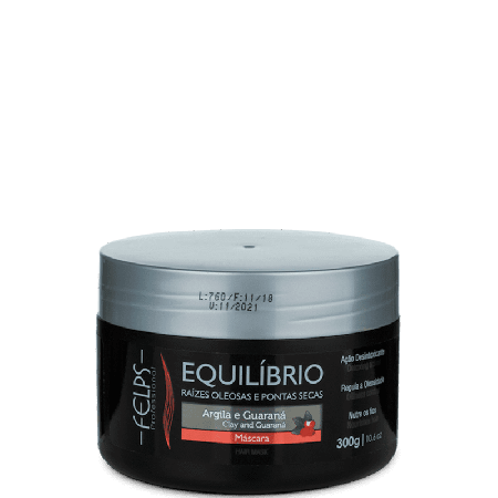 Felps Professional Equilíbrio - Máscara Raízes Oleosas e Pontas Secas 300g