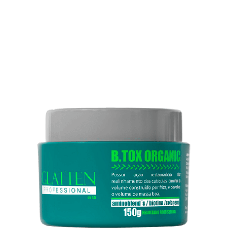 Glatten Professional - Botox Capilar Orgânico 150g