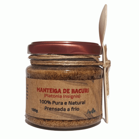 Manteiga de Bacuri Amazônica Insitta 100% Pura e Natural 100g