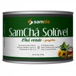 Chá Solúvel Detox - Samchá chá verde e gengibre e vitaminas