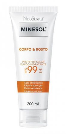 Protetor Solar Neostrata Minesol Corpo E Rosto Fps 99 200ml