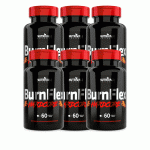 Burnflex Hardcore 6 Unidades Com 60 Caps 500mg Emagrecedor - Linduras