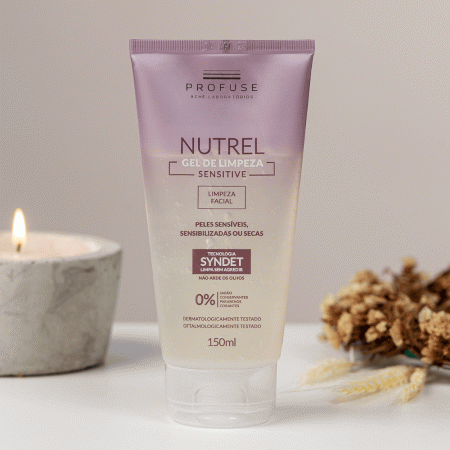Profuse Nutrel Sensitive Gel de Limpeza 150ml