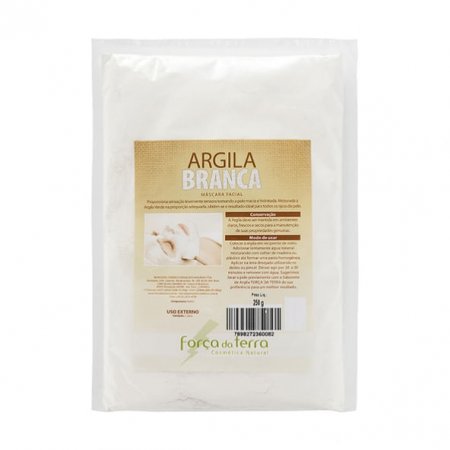 Argila Branca 250g - Força da Terra