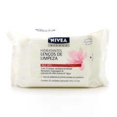 LENCOS NIVEA ROSA 25 UNI