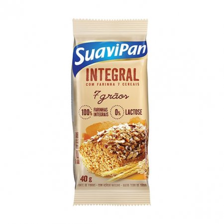 Bolinho Integral Suavipan 7 Grãos 40g