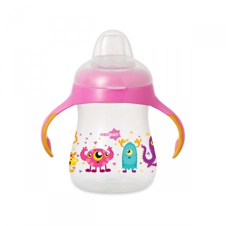 Caneca Neopan Bicolor Rosa 270ml